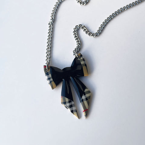 Burberry Bow Necklace