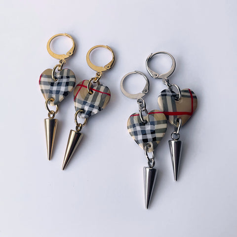 Burberry Heart Earrings