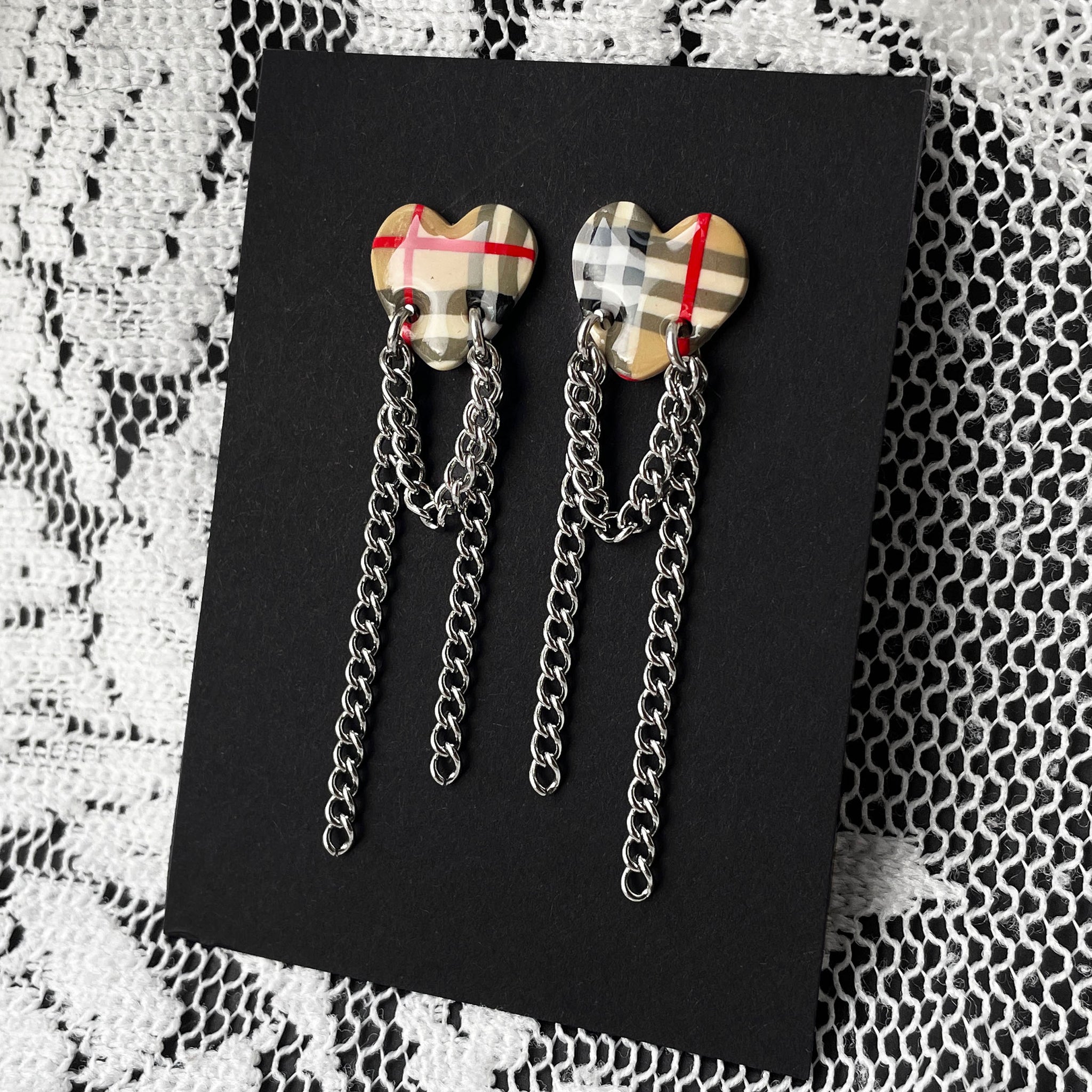 Burberry Dangle Studs