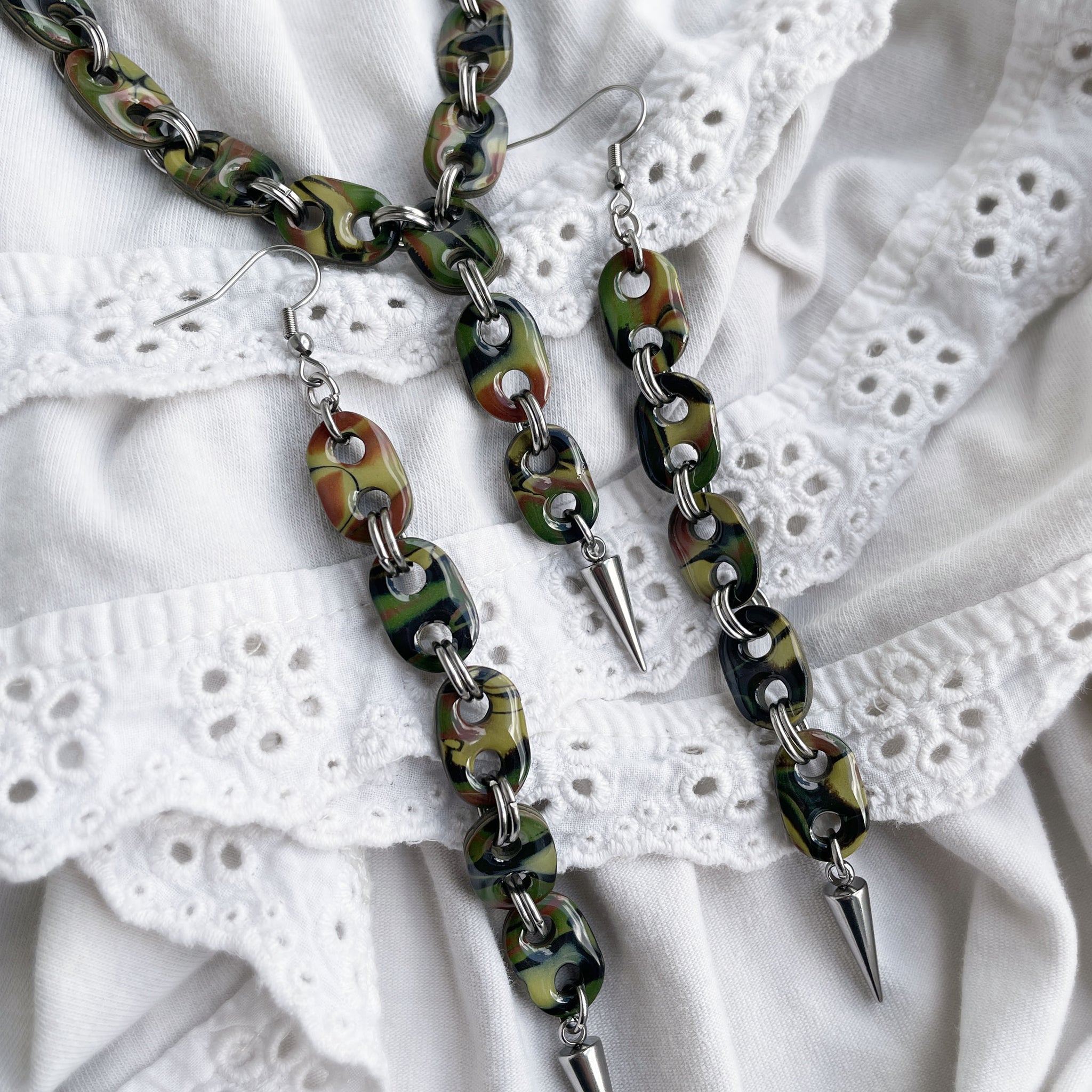 Camo Dangle Set