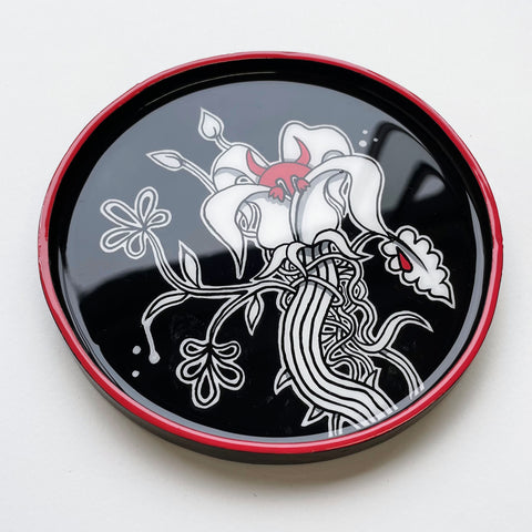 Floral Devil Trinket Dish