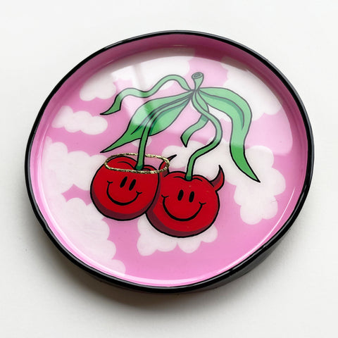 Cherry Smile Trinket Dish