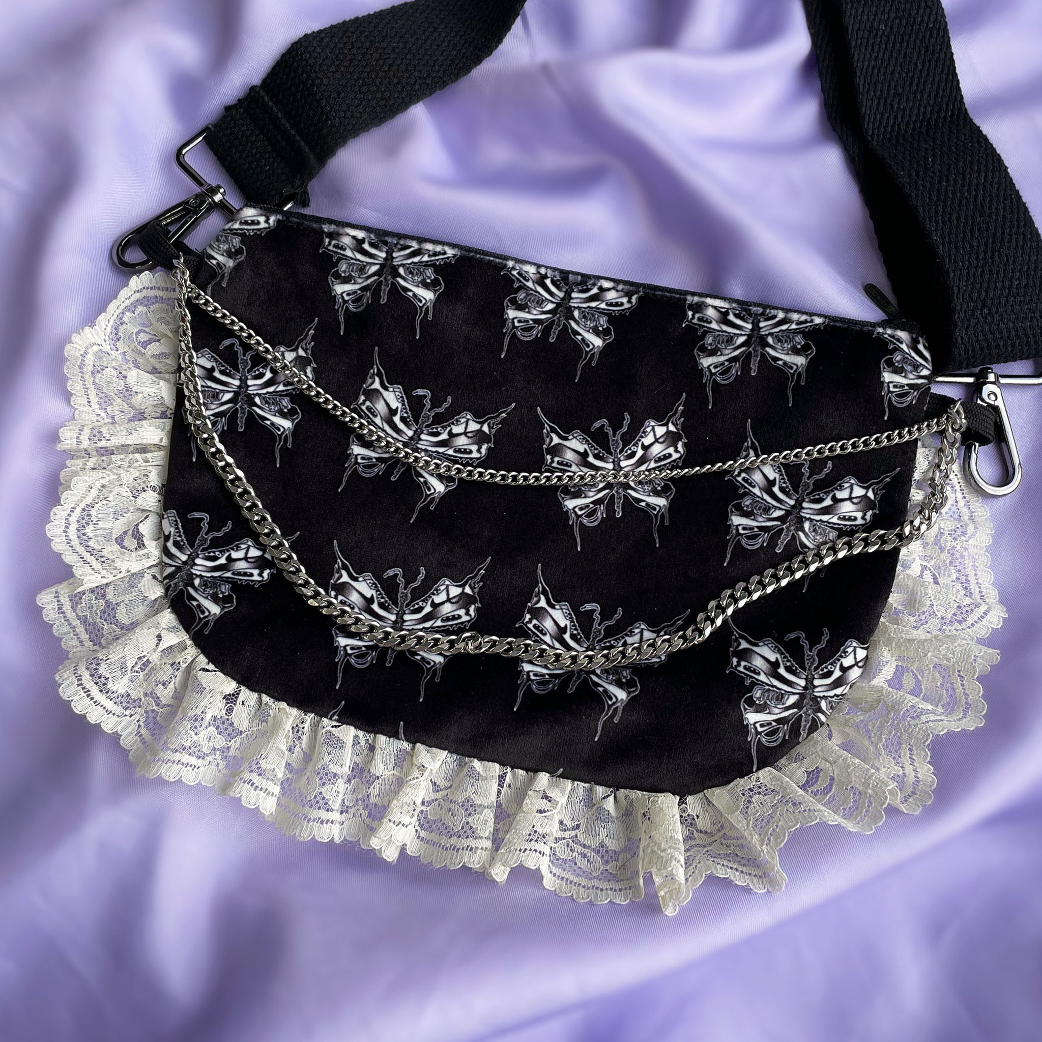 Large Frilly Bag
